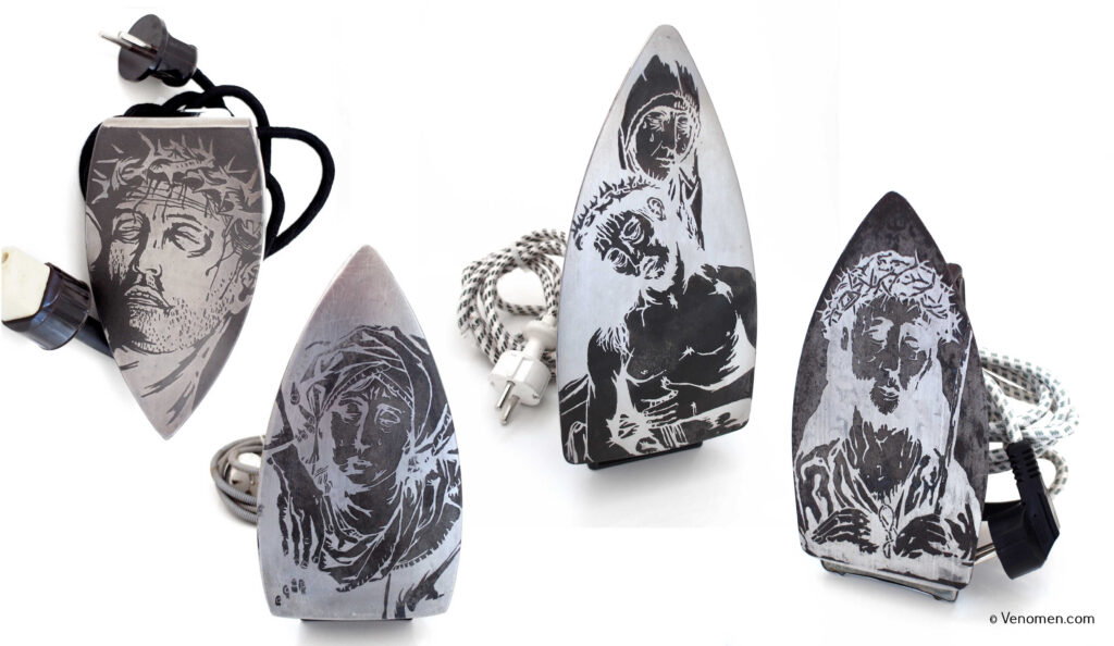 Laure Andre : D'apparence surréaliste, ses créations expérimentent les strates de l'intime, du corporel, du religieux, du médical et du quotidien.