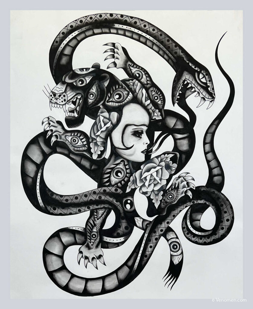 Sacha Lehne : Tattoo, tirages limités grands formats, livres d'art moderne et d'art brut distribués